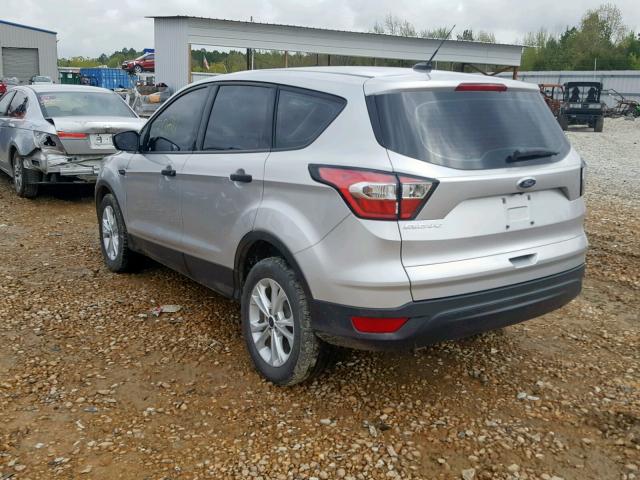 1FMCU0F74HUC59855 - 2017 FORD ESCAPE S SILVER photo 3