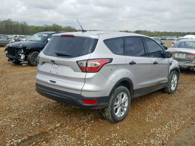 1FMCU0F74HUC59855 - 2017 FORD ESCAPE S SILVER photo 4