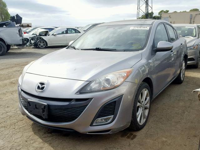 JM1BL1S60A1303556 - 2010 MAZDA 3 S GRAY photo 2