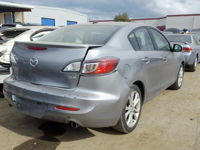 JM1BL1S60A1303556 - 2010 MAZDA 3 S GRAY photo 4