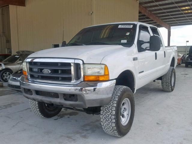 1FTSW31F8YEB93086 - 2000 FORD F350 SRW S WHITE photo 2