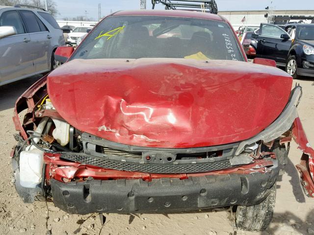 1FAHP3GN7AW225523 - 2010 FORD FOCUS SES RED photo 7