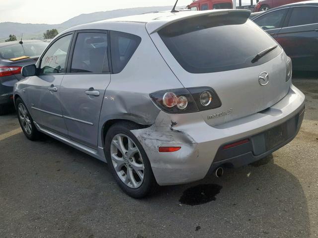 JM1BK344891210564 - 2009 MAZDA 3 S SILVER photo 3