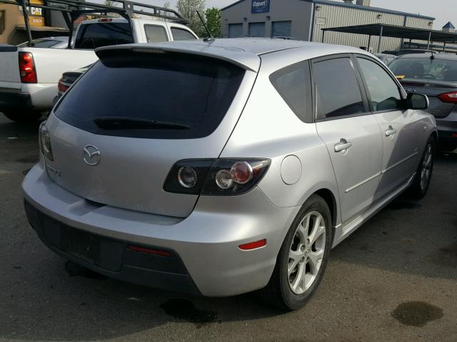 JM1BK344891210564 - 2009 MAZDA 3 S SILVER photo 4