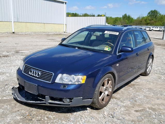 WAUVT68E54A035873 - 2004 AUDI A4 3.0 AVA BLUE photo 2