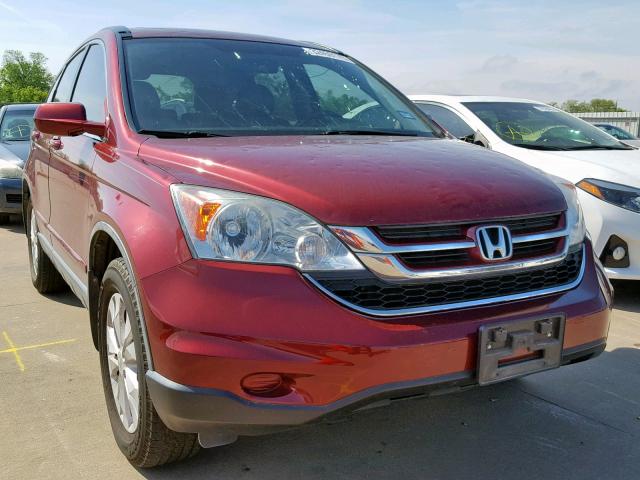 5J6RE3H76BL019840 - 2011 HONDA CR-V EXL RED photo 1