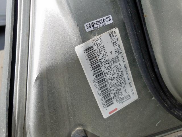 JT6HF10UXY0152672 - 2000 LEXUS RX 300  photo 10