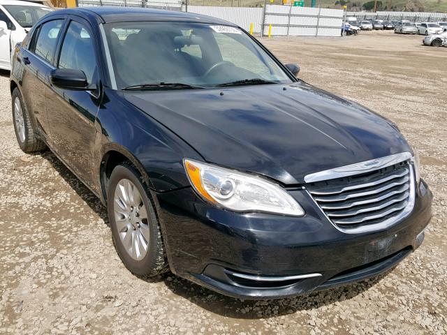 1C3CCBAB8DN734530 - 2013 CHRYSLER 200 LX BLACK photo 1