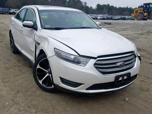 1FAHP2E81EG131094 - 2014 FORD TAURUS SEL WHITE photo 1