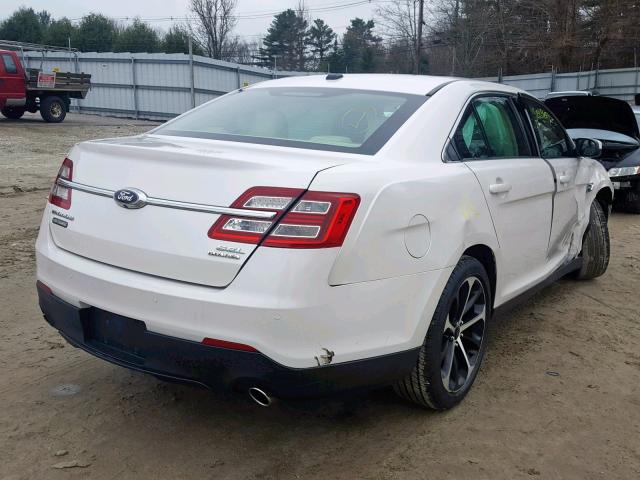 1FAHP2E81EG131094 - 2014 FORD TAURUS SEL WHITE photo 4