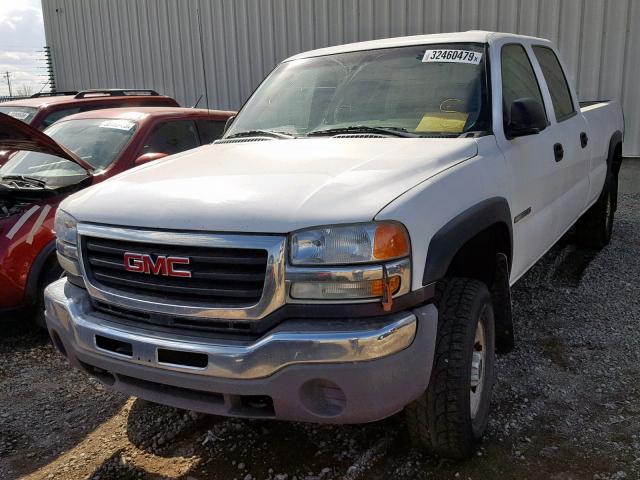 1GTHK33U07F104895 - 2007 GMC NEW SIERRA WHITE photo 2