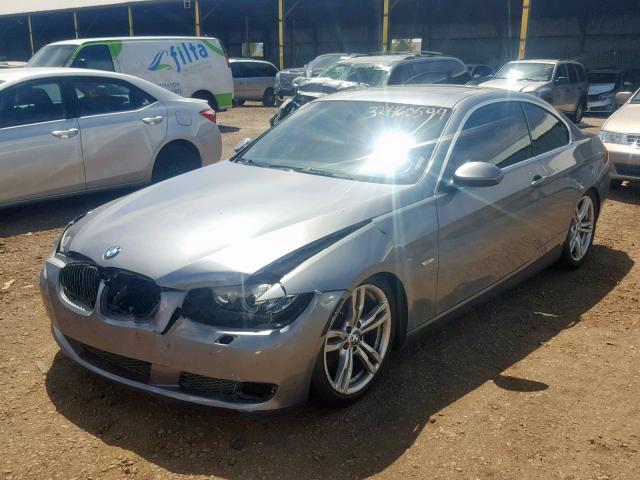 WBAWB73539P045715 - 2009 BMW 335 I GRAY photo 2