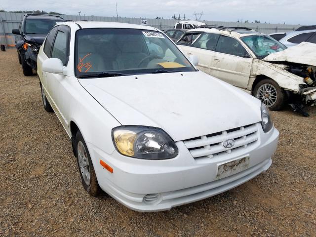 KMHCG35C74U299011 - 2004 HYUNDAI ACCENT GL  photo 1