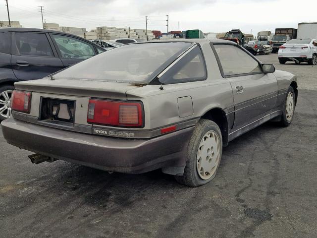 JT2MA70J7H0070793 - 1987 TOYOTA SUPRA SPOR GRAY photo 4