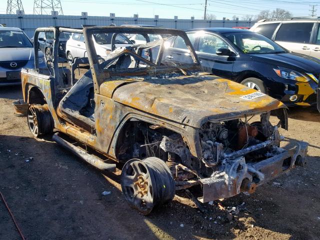 1C4AJWAG4FL537963 - 2015 JEEP WRANGLER S BURN photo 1