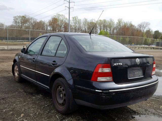 3VWRK69M35M023879 - 2005 VOLKSWAGEN JETTA GL BLACK photo 3