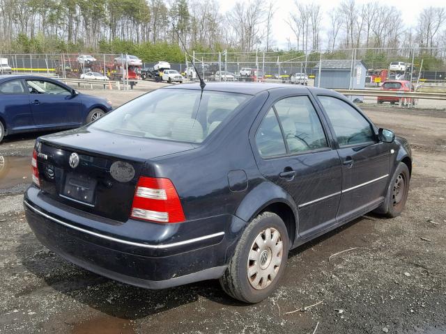 3VWRK69M35M023879 - 2005 VOLKSWAGEN JETTA GL BLACK photo 4