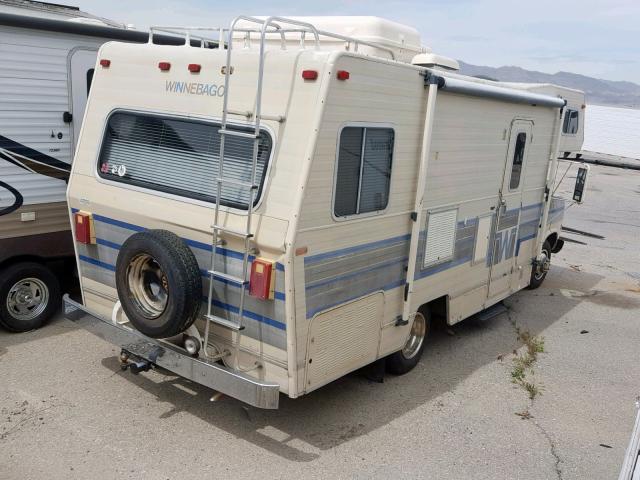 CPL3273303777 - 1977 WINNEBAGO MOTORHOME BEIGE photo 4