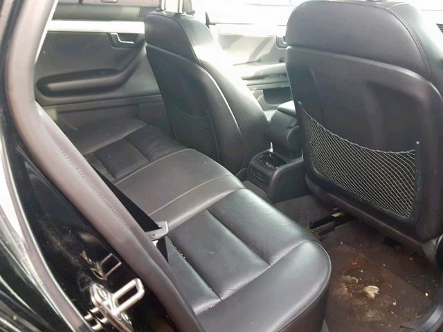 WAUKF78E57A169061 - 2007 AUDI A4 2.0T AV BLACK photo 6