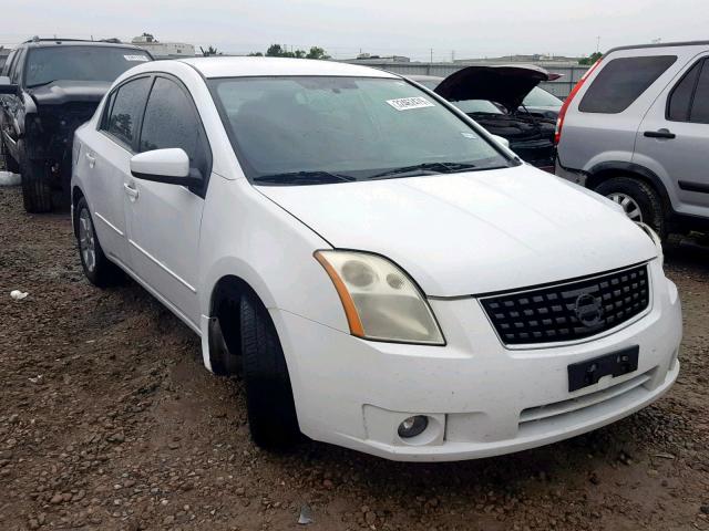 3N1AB61E49L666308 - 2009 NISSAN SENTRA 2.0 WHITE photo 1