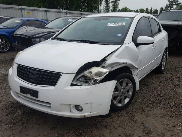 3N1AB61E49L666308 - 2009 NISSAN SENTRA 2.0 WHITE photo 2