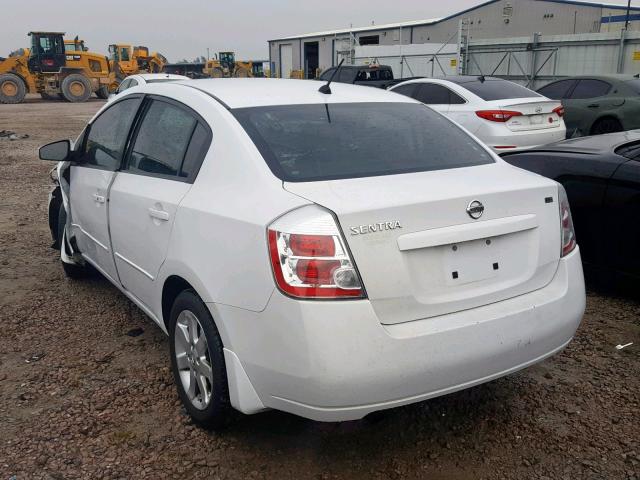 3N1AB61E49L666308 - 2009 NISSAN SENTRA 2.0 WHITE photo 3