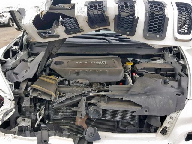 1C4PJLCB3GW216362 - 2016 JEEP CHEROKEE L WHITE photo 7