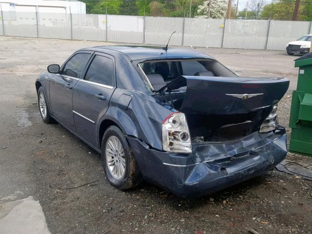 2C3LA53G98H273207 - 2008 CHRYSLER 300 TOURIN BLUE photo 3