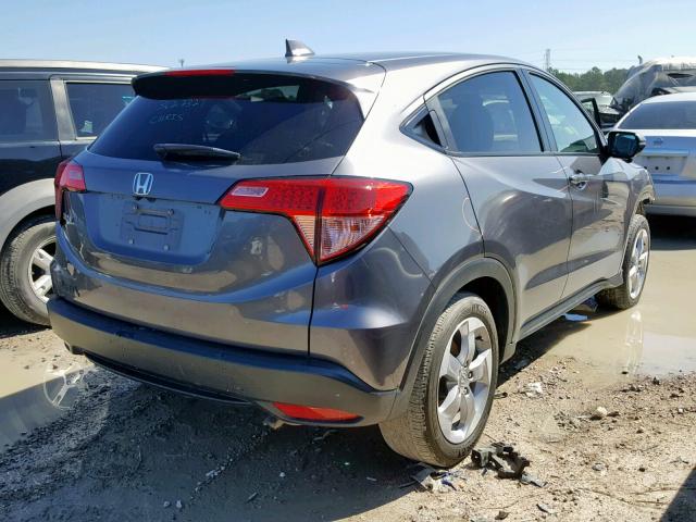 3CZRU5H58HM723512 - 2017 HONDA HR-V EX CHARCOAL photo 4