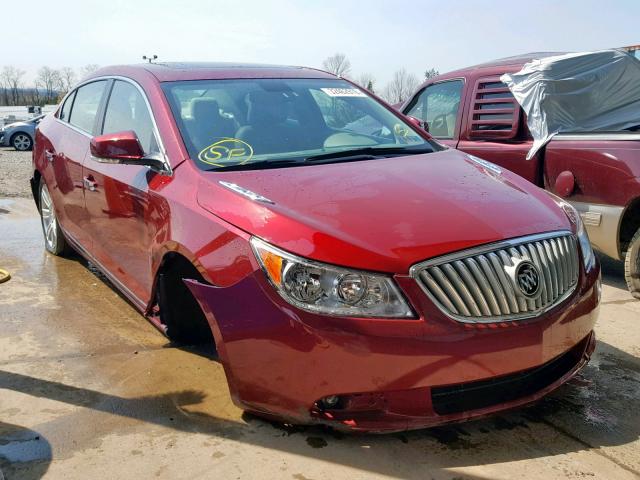 1G4GC5ED2BF183251 - 2011 BUICK LACROSSE C RED photo 1