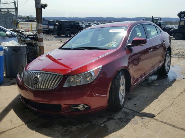 1G4GC5ED2BF183251 - 2011 BUICK LACROSSE C RED photo 2