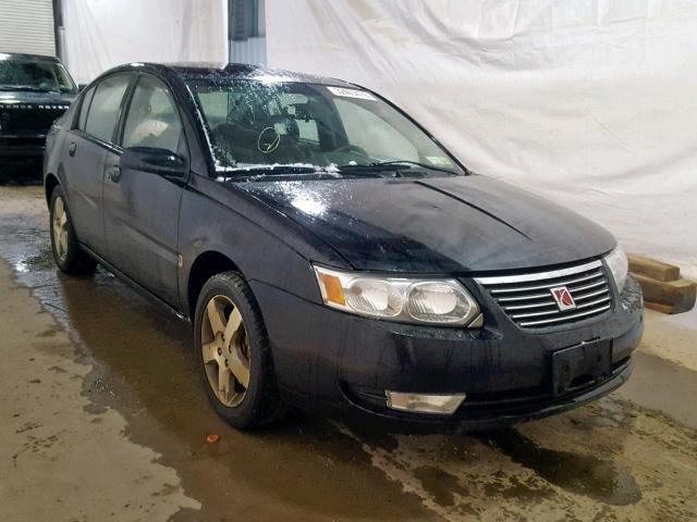 1G8AL55F37Z147189 - 2007 SATURN ION LEVEL BLACK photo 1