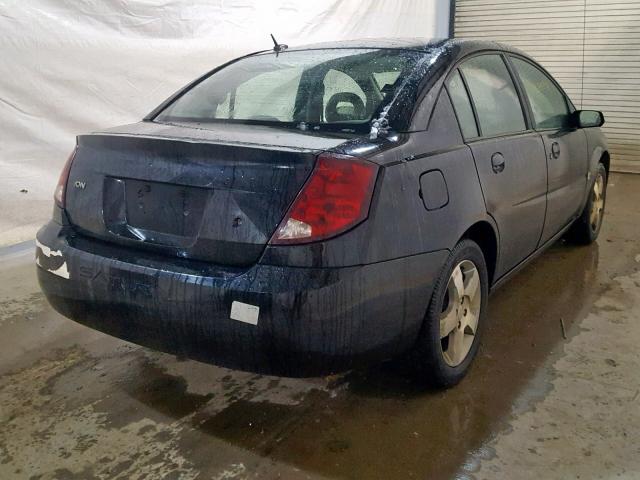 1G8AL55F37Z147189 - 2007 SATURN ION LEVEL BLACK photo 4