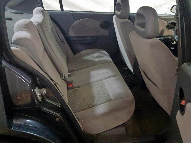 1G8AL55F37Z147189 - 2007 SATURN ION LEVEL BLACK photo 6