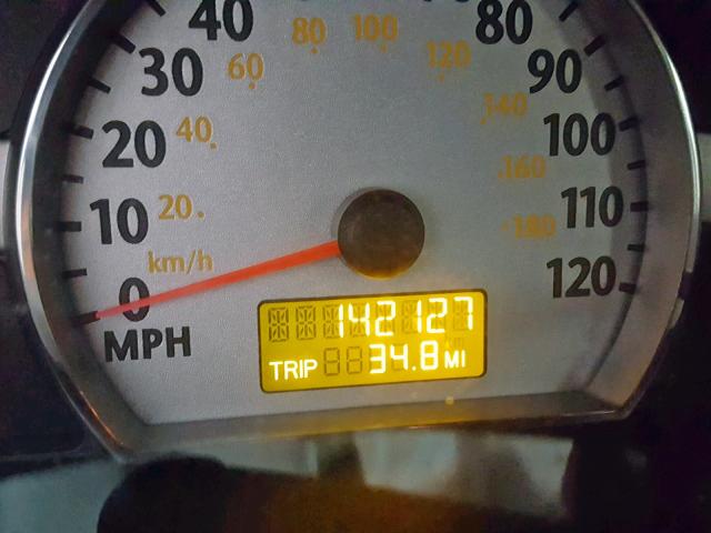 1G8AL55F37Z147189 - 2007 SATURN ION LEVEL BLACK photo 8