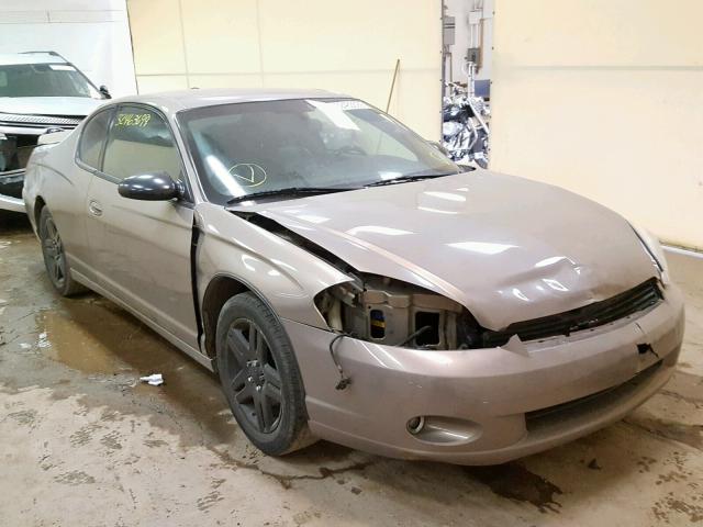 2G1WN151869288862 - 2006 CHEVROLET MONTE CARL BROWN photo 1