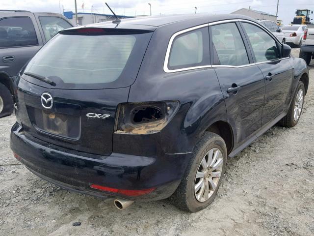 JM3ER2A57C0416219 - 2012 MAZDA CX-7 BLACK photo 4