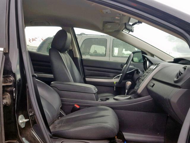 JM3ER2A57C0416219 - 2012 MAZDA CX-7 BLACK photo 5