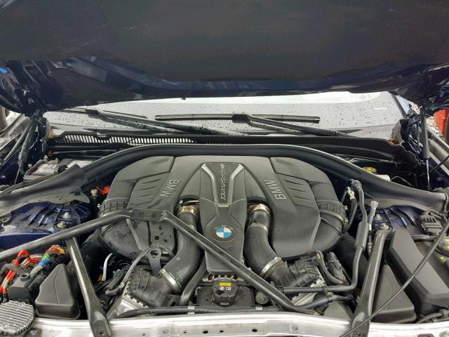 WBAJB9C56JB036885 - 2018 BMW M550XI BLUE photo 7