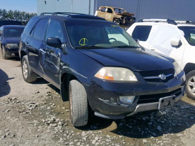 2HNYD18621H508239 - 2001 ACURA MDX TOURIN BLACK photo 1