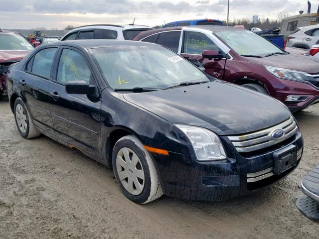 3FAFP06Z66R120251 - 2006 FORD FUSION S BLACK photo 1