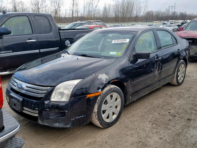 3FAFP06Z66R120251 - 2006 FORD FUSION S BLACK photo 2