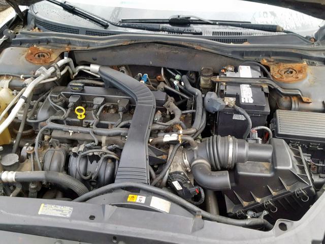 3FAFP06Z66R120251 - 2006 FORD FUSION S BLACK photo 7