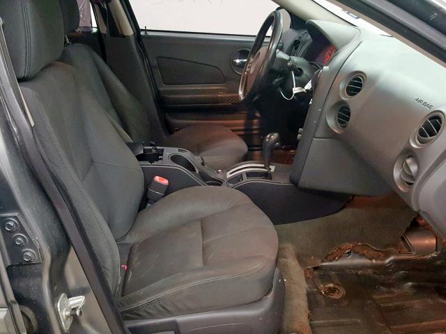 2G2WS522451159989 - 2005 PONTIAC GRAND PRIX GRAY photo 5