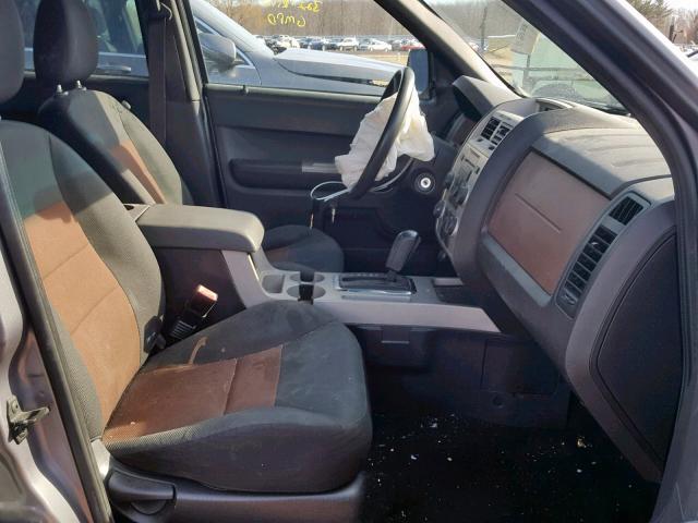 1FMCU93198KA62079 - 2008 FORD ESCAPE XLT GRAY photo 5