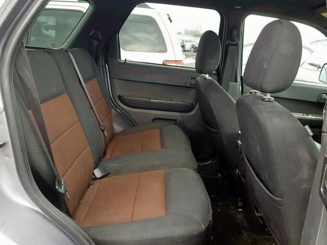 1FMCU93198KA62079 - 2008 FORD ESCAPE XLT GRAY photo 6