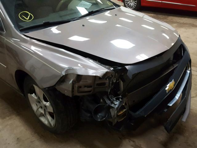 1G1ZB5E08CF110506 - 2012 CHEVROLET MALIBU LS TAN photo 9