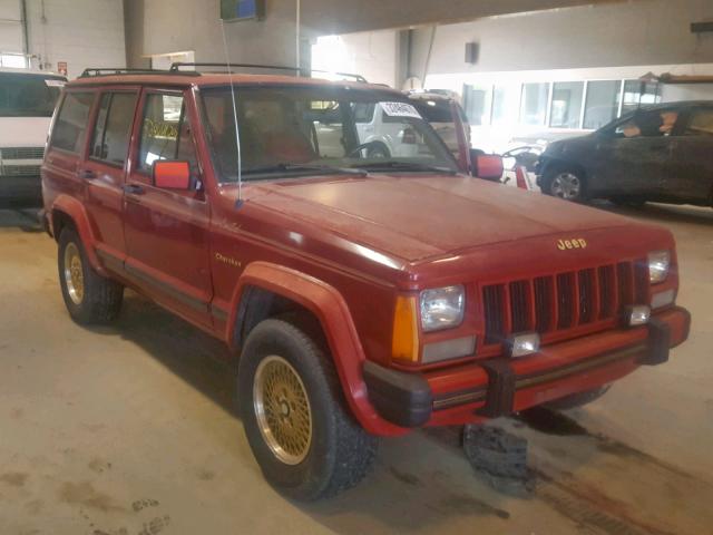 1J4FJ78L1KL634573 - 1989 JEEP CHEROKEE L RED photo 1