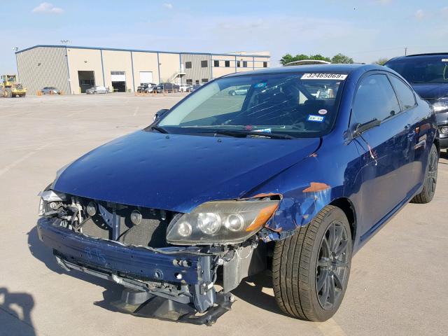 JTKDE167X90285454 - 2009 TOYOTA SCION TC ლურჯი ფოტო 2