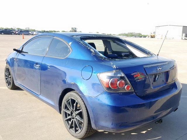 JTKDE167X90285454 - 2009 TOYOTA SCION TC ლურჯი ფოტო 3